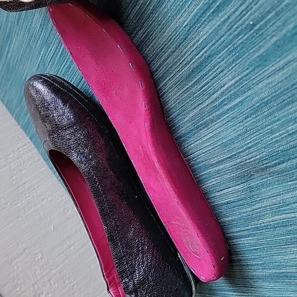 Beautiful Midnight Sparkle Ballerina Flats with Arch Supports - Picture 4 of 6